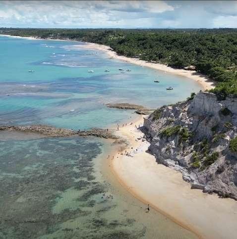 Praia do Espelho Vista Aérea