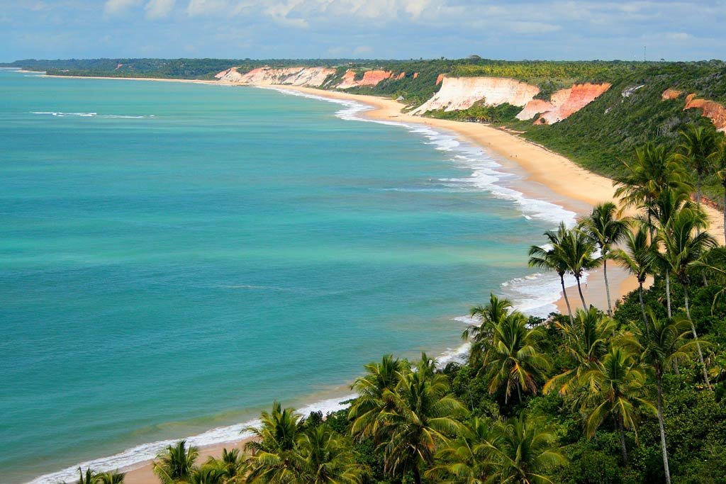 Falésias da Praia da Pitinga